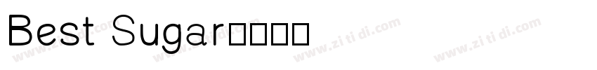 Best Sugar字体转换